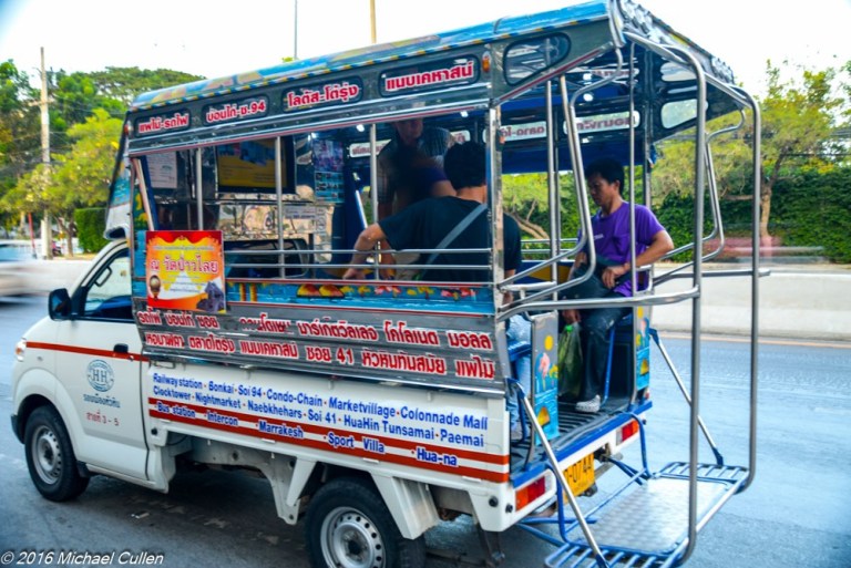 Maegep to Makro Hua Hin Songthaew