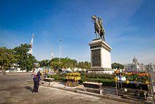 The Royal Plaza in Dusit District was inspired by King Chulalongkorn's visits to Europe.