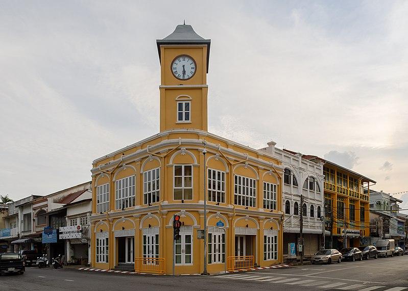 Sino-Portuguese architecture influences many of the buildings in Phuket.